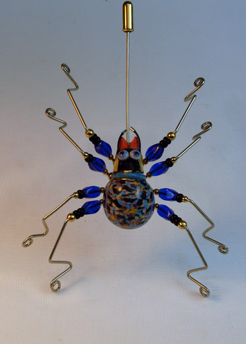 Small Spider Pin V6549